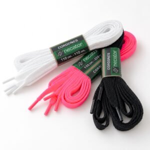 3 PARES DE CORDONES PARA ZAPATILLAS DE POLYESTER, SURTIDOS